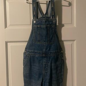 Old Navy, kids size large denim overalls